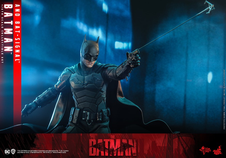 The Batman and Bat-Signal Set - 1:6 Scale
