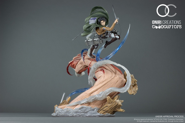 LEVI VS FEMALE TITAN