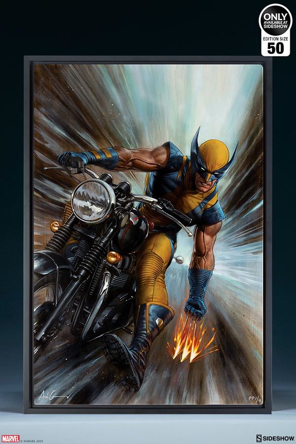Return of Wolverine - Art Print (Black/White Frame)