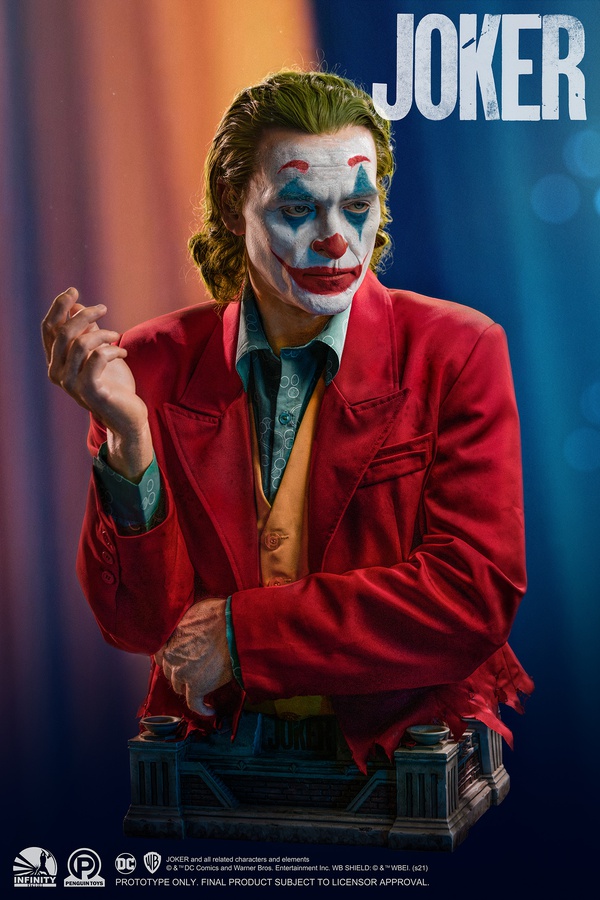 The Joker 2019 - (Joaquin Phoenix) - Life-Size Bust