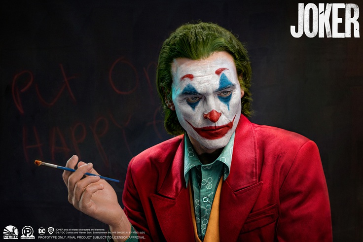 The Joker 2019 - (Joaquin Phoenix) - Life-Size Bust