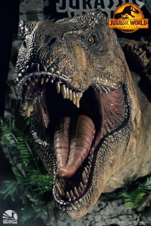 Tyrannosaurus Rex Wall Mounted Bust - (T-REX)