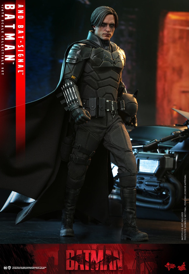 The Batman and Bat-Signal Set - 1:6 Scale