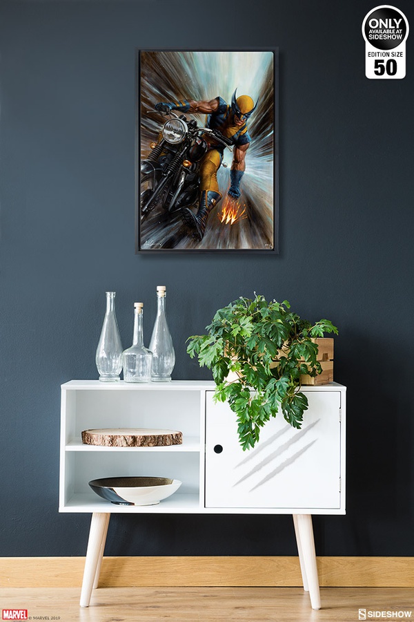 Return of Wolverine - Art Print (Black/White Frame)