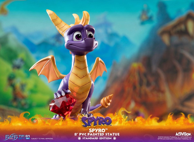 Spyro PVC 1 BOX (4 pcs)