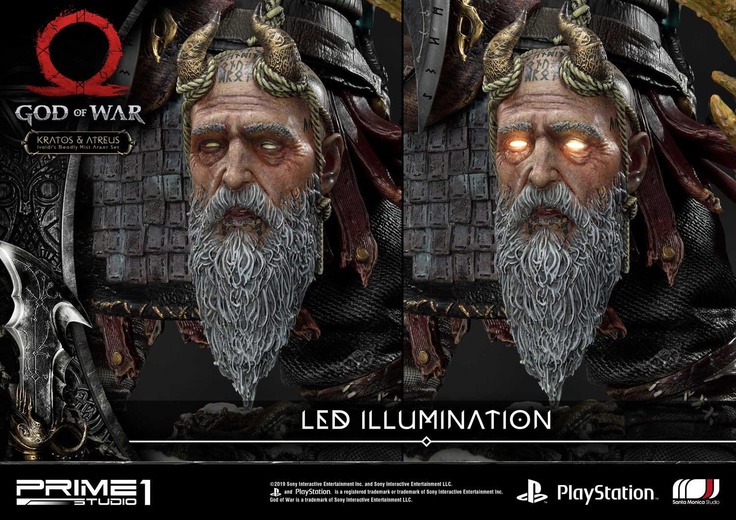 Kratos & Atreus Ivaldi's Deadly Mist Armor Set - DX ver