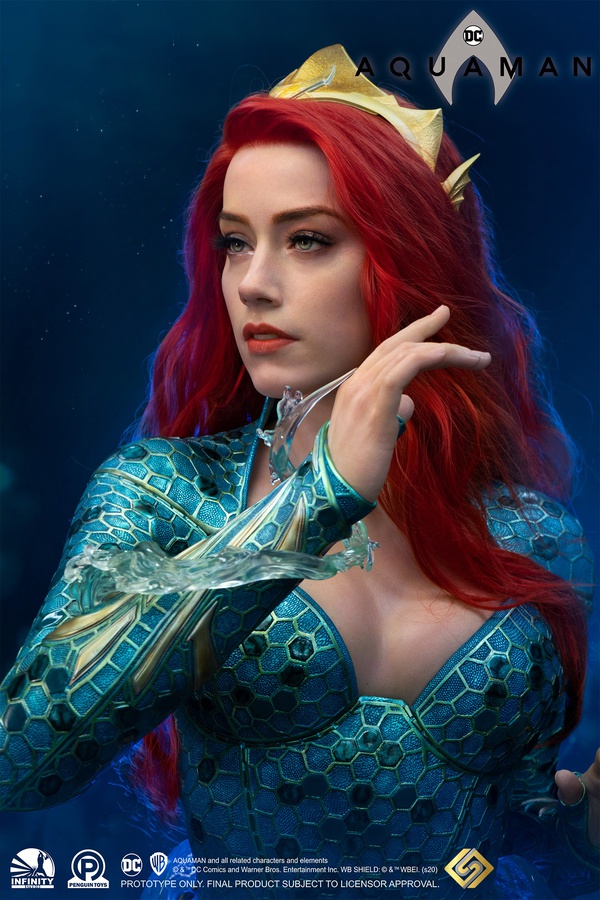 Mera - (Amber Heard) - Life Size bust