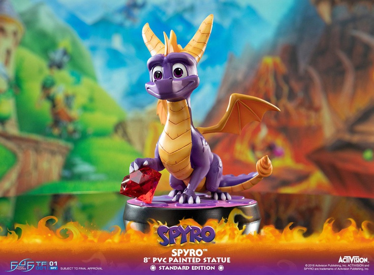 Spyro PVC 1 BOX (4 pcs)