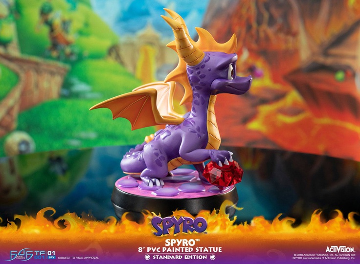Spyro PVC 1 BOX (4 pcs)