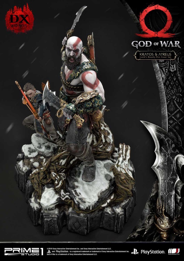 Kratos & Atreus Ivaldi's Deadly Mist Armor Set - DX ver