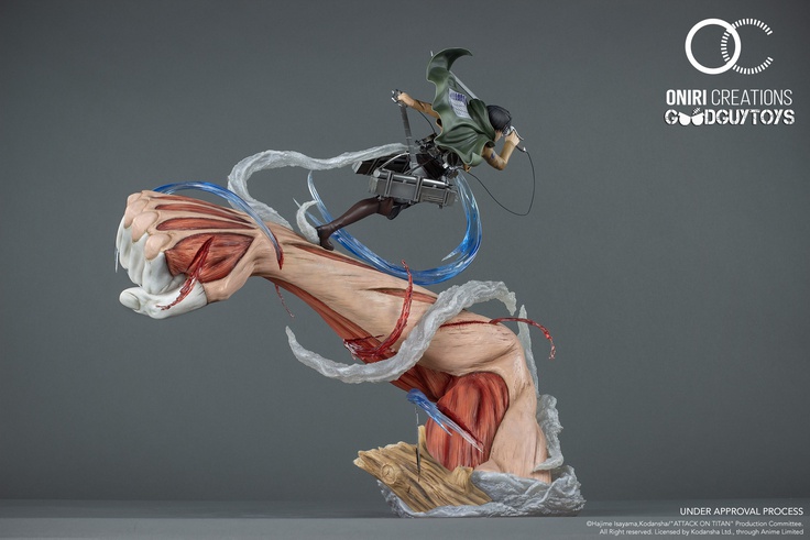 LEVI VS FEMALE TITAN