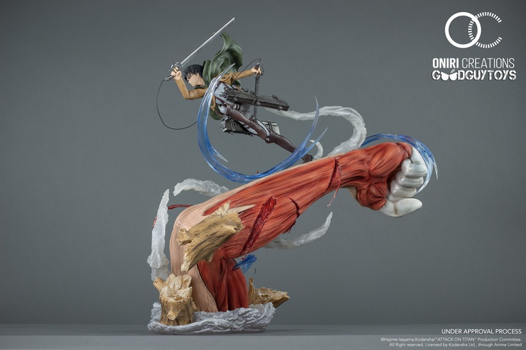 LEVI VS FEMALE TITAN