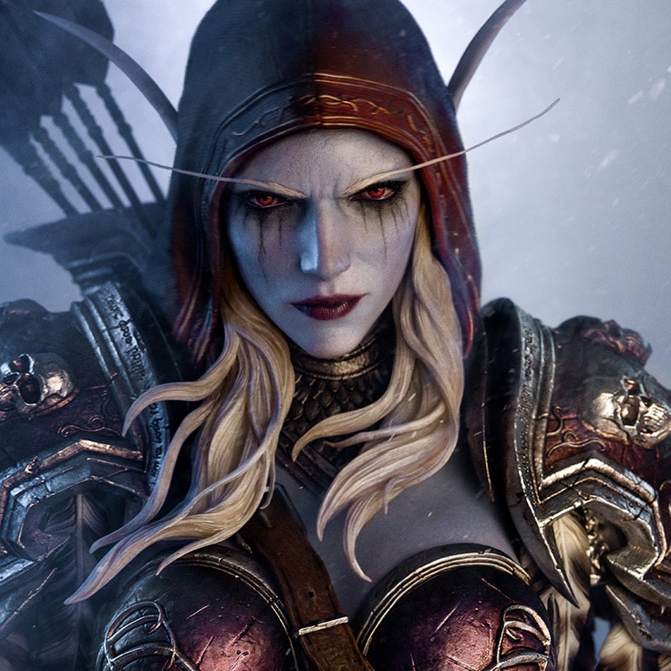 Sylvanas Windrunner - 1/3 Scale Bust