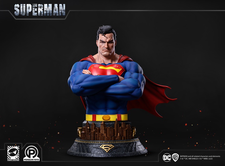 SUPERMAN - Life Size Bust
