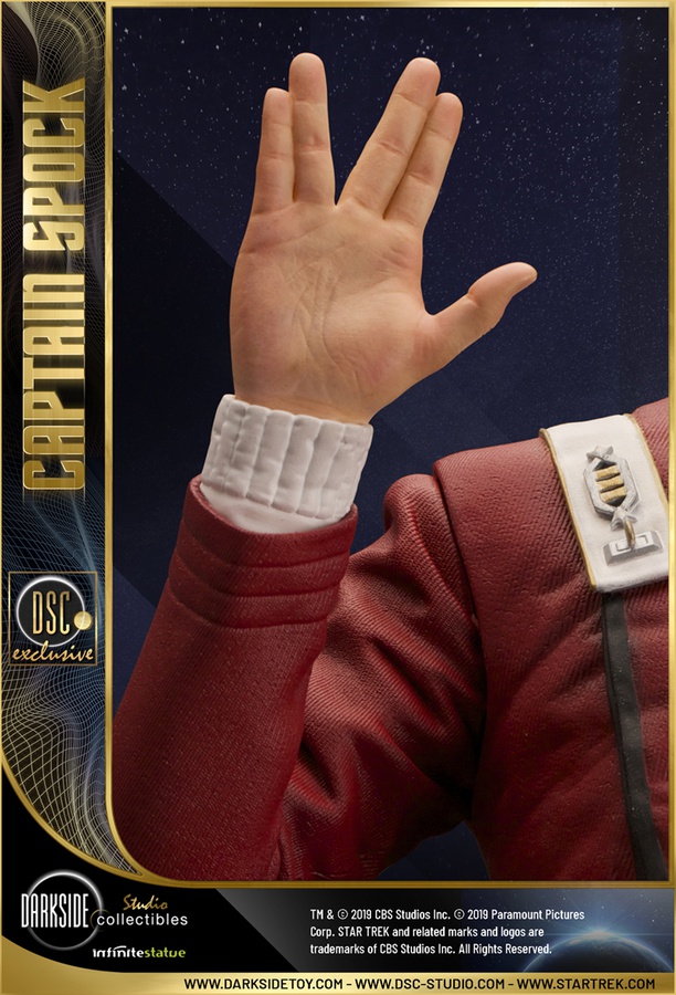 LEONARD NIMOY AS CAPTAIN SPOCK 1/3 - EXCLUSIVE  EDITION