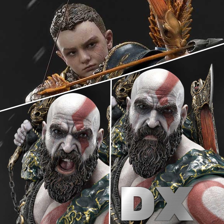 Kratos & Atreus Ivaldi's Deadly Mist Armor Set - DX ver