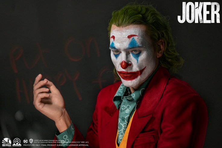 The Joker 2019 - (Joaquin Phoenix) - Life-Size Bust