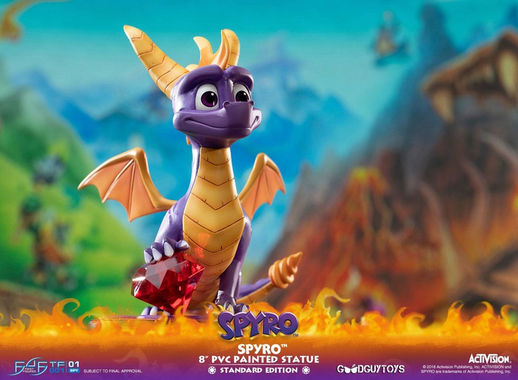 Spyro PVC 1 BOX (4 pcs)