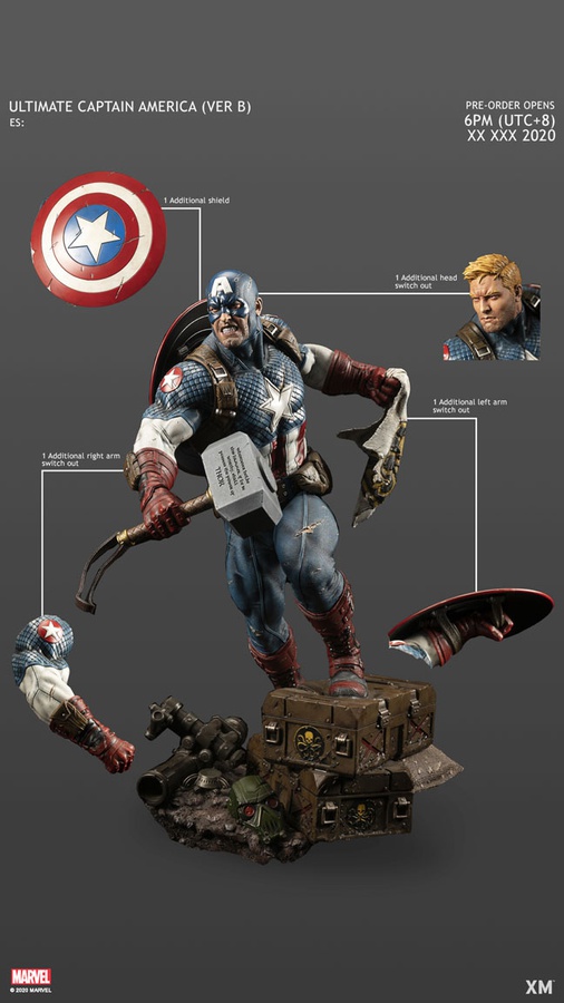 Ultimate Captain America Ver B