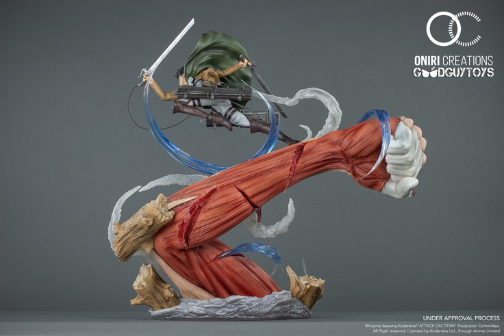 LEVI VS FEMALE TITAN