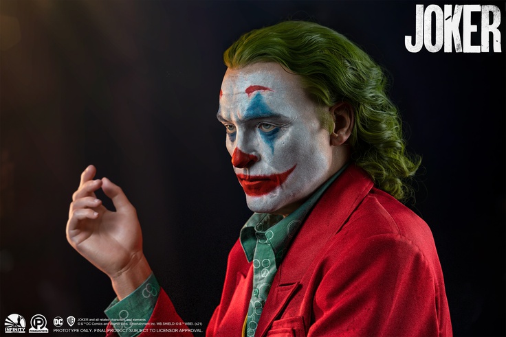 The Joker 2019 - (Joaquin Phoenix) - Life-Size Bust