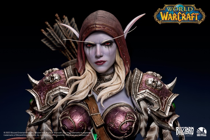 Sylvanas Windrunner - 1/3 Scale Bust