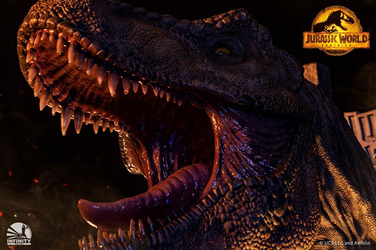 Tyrannosaurus Rex Wall Mounted Bust - (T-REX)