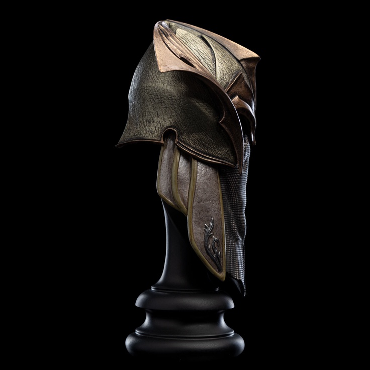 WETA The Lord of the Rings Mirkwood Elf Helm 1:4 Mini Helmet Model Genuine Helm 