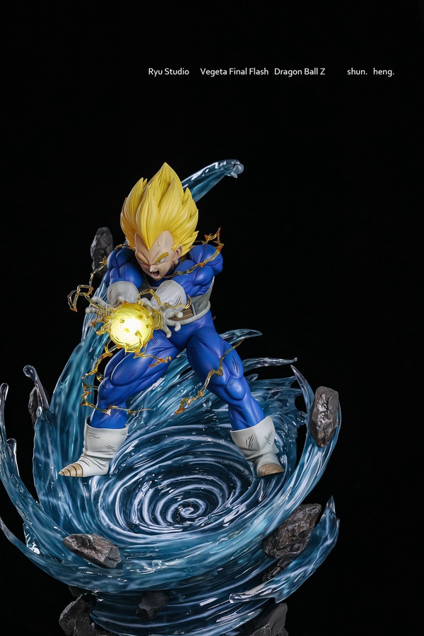 DBZ Vegeta Final Flash Limited Edition Statue by Ryu Studio - DBZ