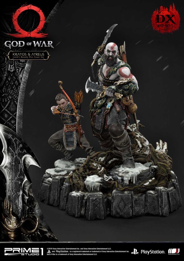 Kratos & Atreus Ivaldi's Deadly Mist Armor Set - DX ver