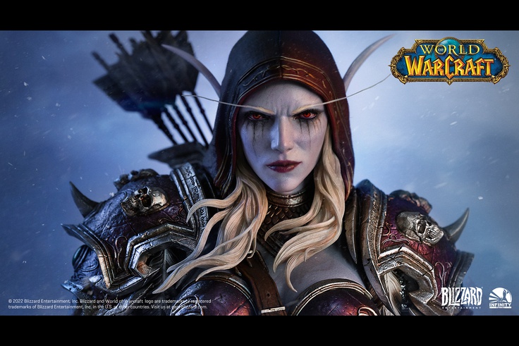 Sylvanas Windrunner - 1/3 Scale Bust