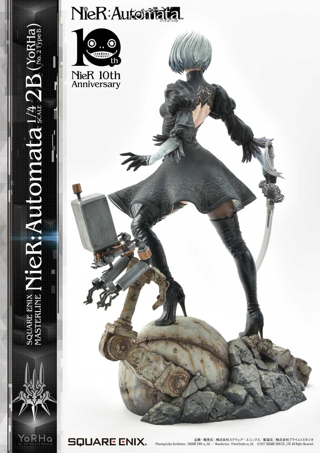 NieR Game Series 10th Anniversary Square Enix INDIVIDUALS RARE YoRHa Prize  2P Figurine
