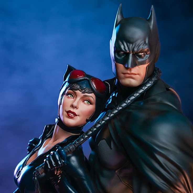 Batman and Catwoman - Diorama