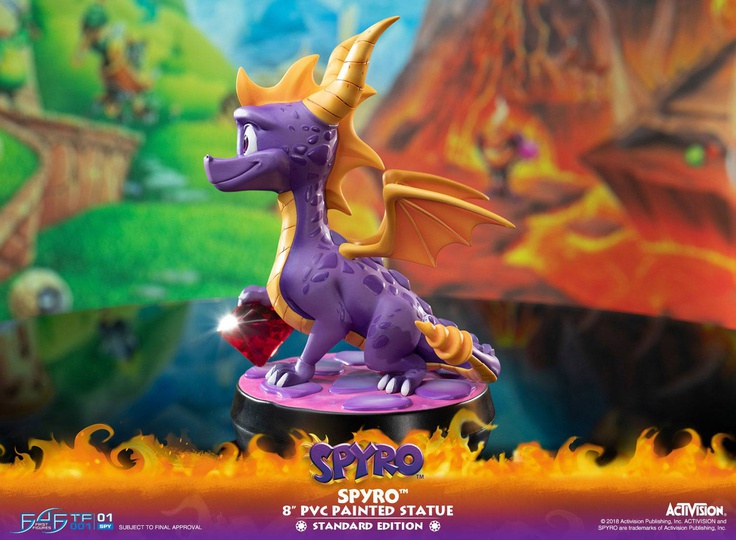 Spyro PVC 1 BOX (4 pcs)