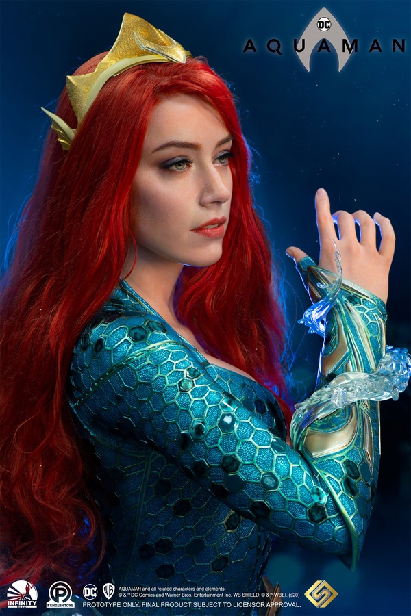 Mera - (Amber Heard) - Life Size bust