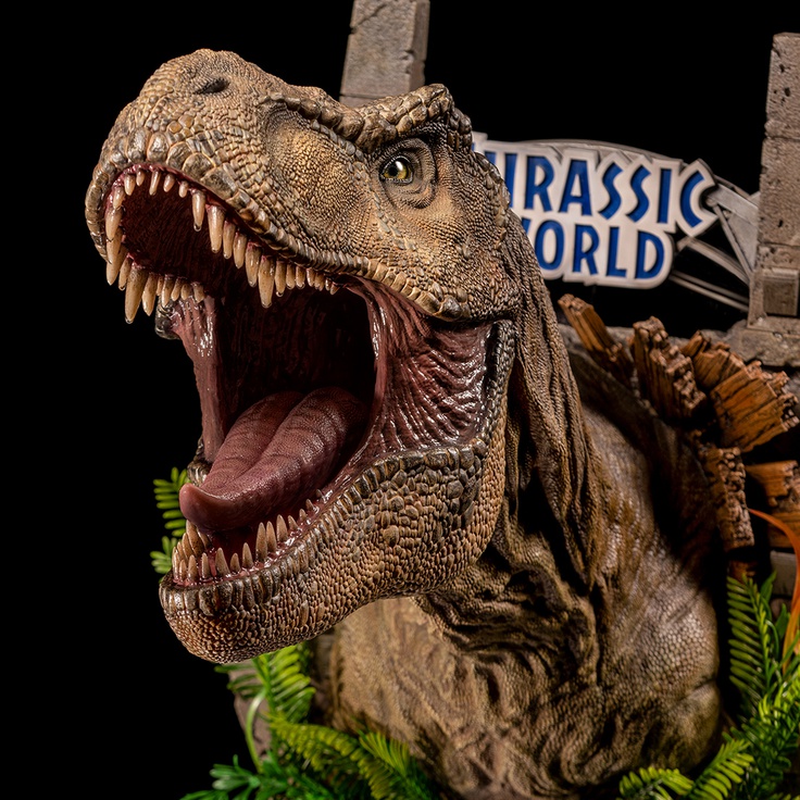 Tyrannosaurus Rex Wall Mounted Bust - (T-REX)