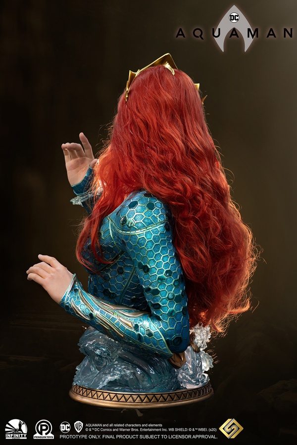 Mera - (Amber Heard) - Life Size bust