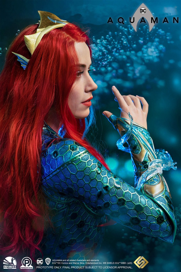 Mera - (Amber Heard) - Life Size bust