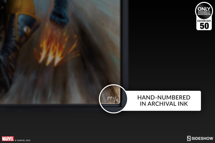 Return of Wolverine - Art Print (Black/White Frame)